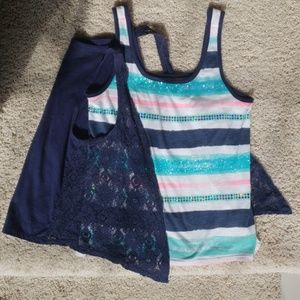 Two Piece Shirt & Vest